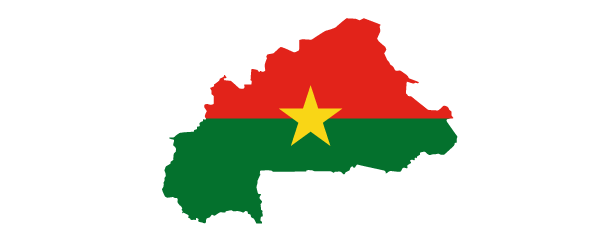 carte de burkina Faso